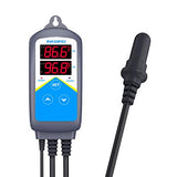 Inkbird Freshwater Saltwater Aquarium Heater with Probe Thermostat and Thermometer Tropical Fish/Ornamental Shrimp/Reef Tanks 24 Hours Double Time with Day Night Automatic Temperature Controller