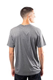 Ultra Game NBA New York Knicks Mens Active Tee Shirt, Charcoal Heather, Medium