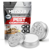 Pest Control Cream, Rodent Repellent, Peppermint Mouse Repellent, HETGUS Repel Rodents, Mouse, Mice, Rats, Ants, Roach, Bugs, Moths & Other Pest, Spider Repellent Indoor,Mosquito Repellent- 2P