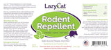 Peppermint Oil Spray for Rodents Plus Cinnamon Oil - MAX Power Mouse Repellent for Home RV Campers Boats Car Engines – Repel Mice and Rats from House Non-Staining 2X Strength (2 Pack) by Lazy Cat