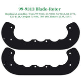 POSEAGLE 99-9313 Snow Blower Paddles with 133-5585 Scraper Blade 121-6622 Belt for Toro Power Clear 721 R, 721 E, 721 QZR, 721 QZE, 721 R-c, Quick Clear CCR 6053 R, CCR 6053 ES Snowthrowers