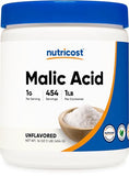 Nutricost Malic Acid Powder 1LB - Gluten Free, Non-GMO (454 Grams)