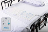 Advanced Bed and Floor Alarm for Elderly Monitoring, 10" x 30" Underpad with Motion Sensor Alarm, 3 Ring Chime and 3 Mounting Options, with AC Adapter and 9V Battery, 1 Year Warranty by Patient Aid