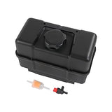 RALBDX 691993 4 Quart Plastic Fuel Tank With Cap & Shut-Off Valve Replaces For B&S Remote Mounting Compatible With Lawn and Garden Equipment Engines,Some Specific Snow Blower,Tiller,Log Splitter