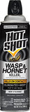 Hot Shot Wasp & Hornet Killer Spray, For Insects Eliminates The Nest, Sprays Up Tp 27 Feet, 14 fl Ounce