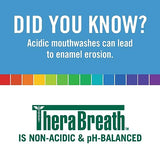 TheraBreath Fresh Breath Mouthwash, Icy Mint Flavor, Alcohol-Free, 16 Fl Oz (2-Pack)