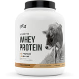 Levels Grass Fed 100% Whey Protein, No Hormones, Vanilla Cinnamon, 5LB