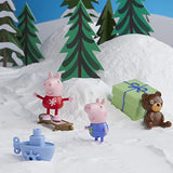 Peppa Pig Peppa’s Kids Advent Calendar, Contains 24 Surprise Toys, 4 Holiday Peppa Pig Family Figures; Ages 3 and Up