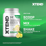 XTEND Original BCAA Powder Lemon Lime Squeeze | Sugar Free Post Workout Muscle Recovery Drink with Amino Acids | 7g BCAAs for Men & Women | 90 Servings