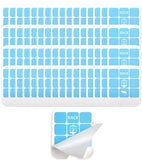 64 Pack Sticky Card Compatible Safer Home Fly Trap Refills SH502, Dynatrap DT3005W Dot Plug-in Fly Trap Refills, Sticky Board White