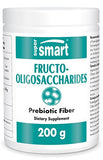 Supersmart - Fructo Oligosaccharides Powder (Prebiotics FOS) - Oligofructose Inulin - Fiber Supplement - Intestinal Flora & Gut Health - Digestive Support | Non-GMO & Gluten Free - 200 g