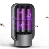 Modern Bug Zapper/Mosquito Trap 3 in 1 Indoor Outdoor, Electric Mosquito Killer Lamp with Silent Fan, 2000V,365nm UV Light,Smart Sensor,Stylish for Villa Home/Business,Kill Bugs,Moths,Gnats,Wasps