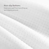 Bed Pads Washable Waterproof(2 Pack, 34 x 36), Washable and Reusable Anti Slip Incontinence Underpad Sheet Protector for Adults, Elderly, Kids, Toddler and Pets, White and Grey