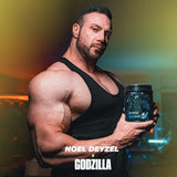 Ryse Noel Deyzel x Godzilla Pre Workout | Intense Pumps, Energy, & Focus | Citrulline & Beta Alanine | 400mg Total Caffeine | 40 Servings (Passion Pineapple)