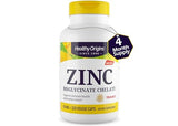 Healthy Origins Zinc Bisglycinate Chelate, 50 mg - Chelated Zinc for Immune Support, Cellular Health, & Eye Health - Skin, Hair & Nails Vitamin - Non-GMO & Gluten-Free Supplements - 120 Softgels