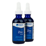 Trace Minerals | Liquid Ionic Zinc | 50 mg Zinc with Magnesium | Supports Immune System, Digestion, Growth, & Development | for Kids and Adults | 90 Servings, 2 fl oz (2 Pack)
