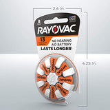 Rayovac Hearing Aid Batteries Size 13 for Advanced Hearing Aid Devices, 56 Count (Value Pack)