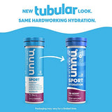 Nuun Sport + Caffeine Electrolyte Tablets for Proactive Hydration, Fresh Lime, 8 Pack (80 Servings)