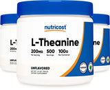 Nutricost L-Theanine Powder 100 Grams (3 Pack)