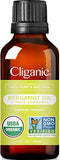 Cliganic Organic Bergamot Essential Oil, 100% Pure Natural for Aromatherapy | Non-GMO Verified