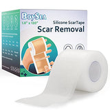 Silicone Scar Sheets (1.6" x 120" Roll-3M) Transparent Scar Tape - Scars Removal Treatment - Reusable Silicone Scar Tape Strips for Keloid, C-Section, Surgery, Burn, Acne et