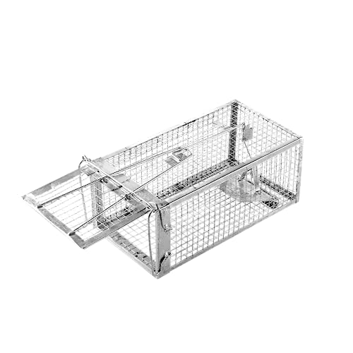 Chipmunk, Squirrel Trap Cages, Rat Trap That Works 2 Pack, Humane Mouse Trap for Home | Catch and Release | Reusable and Durable | No Kill Animal Trap | for Inside Home and Outdoor Use