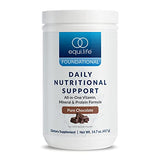 Equilife - Daily Nutritional Support, All-in-One Vegan Protein Powder, Daily Multivitamin, May Help Boost Energy & Mood, Gut-Cleansing Aid, Promotes Skin Health (Pure Chocolate, 14 Servings)