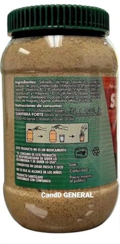 simifibra- -forte-(10.58 oz) Suplemento Alimenticio- Polvo para preparar bebida con fibra