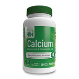 Health Thru Nutrition Calcium 1000mg and Magnesium 400mg with Vitamin D3 & K 360 Softgels (4 Month Supply)