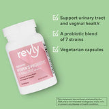 Amazon Brand - Revly One Daily Women's Probiotic, 50 Billion CFU (7 strains), Supports Urinary Track and Vaginal Health, Lactobaccilus and Bifidobacteria blend, 60 Capsules (60 Day Supply)