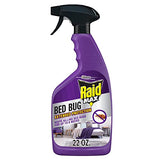 Raid Max Bed Bug Extended Protection, Kills Bed Bugs for 8 weeks on Laminated Woods and Surfaces for Insects 22 Oz