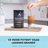 Ancient Nutrition Protein Powder Made from Real Bone Broth, Chocolate, 20g Protein Per Serving, 20 Serving Tub, Gluten Free Hydrolyzed Collagen Peptides Supplement, Great in Protein Shakes