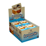 Prime Bites Protein Brownie from Alpha Prime Supplements, 16-19g Protein, 5g Collagen, Delicious Guilt-Free Snack,12 bars per box (Cookies & Cream Blondie)