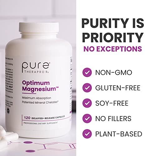 Pure TheraPro Rx Optimum Magnesium 120 Delayed Release Vegan Capsule