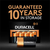 Duracell Coppertop C + D Batteries Combo Pack, 10 Count Each, C Battery and D Battery with Long-Lasting Power, Alkaline Battery - 20 Count Total