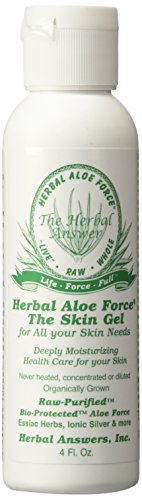 HERBAL ANSWERS Organic The Skin Gel, 4 FZ