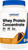 Nutricost Whey Protein Concentrate (Chocolate Peanut Butter) 2LBS - Gluten Free & Non-GMO