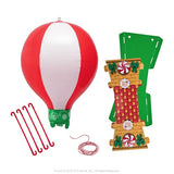 The Elf On The Shelf Peppermint Balloon Ride, Red- Scout Elf not included