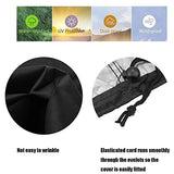 Wheelchair Cover,Electric Wheelchair Cover,Wheelchair Cover for Storage,Waterproof Mobility Scooter Cover, Outdoor Protector from Dust Dirt Snow Rain Sun Rays,Rolling Walker Cover (Large Size)