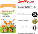 ZeniPower Hearing Aid Batteries Size: 13 (120 Batteries)