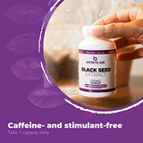 INFINITE AGE Black Seed Extract Capsules - Nigella Sativa Seed Extract Immune Booster - for Optimal Skin, Hair, Memory and Focus, Brain Health and Immunity - Thymoquinone Capsules - 60 Veggie Caps