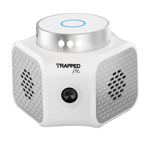 TRAPPED - Elite Ultrasonic Pest Repeller - Rodent & Squirrel Repellent Plug-in for Indoor Rat Control in Home, Attic, Garage & RV - Works with Bats and All Other Annoying Animals