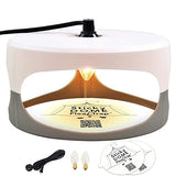 ASPECTEK - Trapest Sticky Dome Flea Bed Bug Trap with 2 Glue Discs. Odorless Cleaner and Flea Killer Trap Pad (Flea Trap)