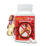 SPORTLEGS Fast Fitness Boost Pre-Workout Lactic Acid Supplement, 120-Cap Bottle, Pack of 1