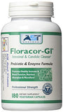 Floracor-GI Candida Cleanse, Probiotic and Enzyme Support Formula 180 Capsules