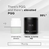 Toniiq Ultra High Purity PQQ Capsules - 99%+ Highly Purified and Bioavailable -120 Capsules - 20mg Concentrated Formula - Pyrroloquinoline Quinone Supplement