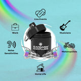 Eargasm High Fidelity Ear Plugs for Concerts Musicians Motorcycles Noise Sensitivity Conditions and More (Premium Gift Box Packaging) (Rainbow)