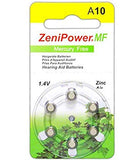 ZeniPower Hearing Aid Batteries Size: 10 (120 Batteries)