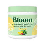 Bloom Nutrition Super Greens Powder Smoothie & Juice Mix - Probiotics for Digestive Health & Bloating Relief for Women, Enzymes with Superfoods Spirulina & Chlorella for Gut Health (Citrus)