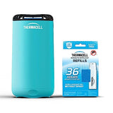 Thermacell Patio Shield Bundle - Mosquito Repeller + 36-Hour Refill Pack; Includes 4 Fuel Cartridges & 12 Repellent Mats for a Total of 48 Hours of Mosquito Repellent for Patio; ug Spray Alternative